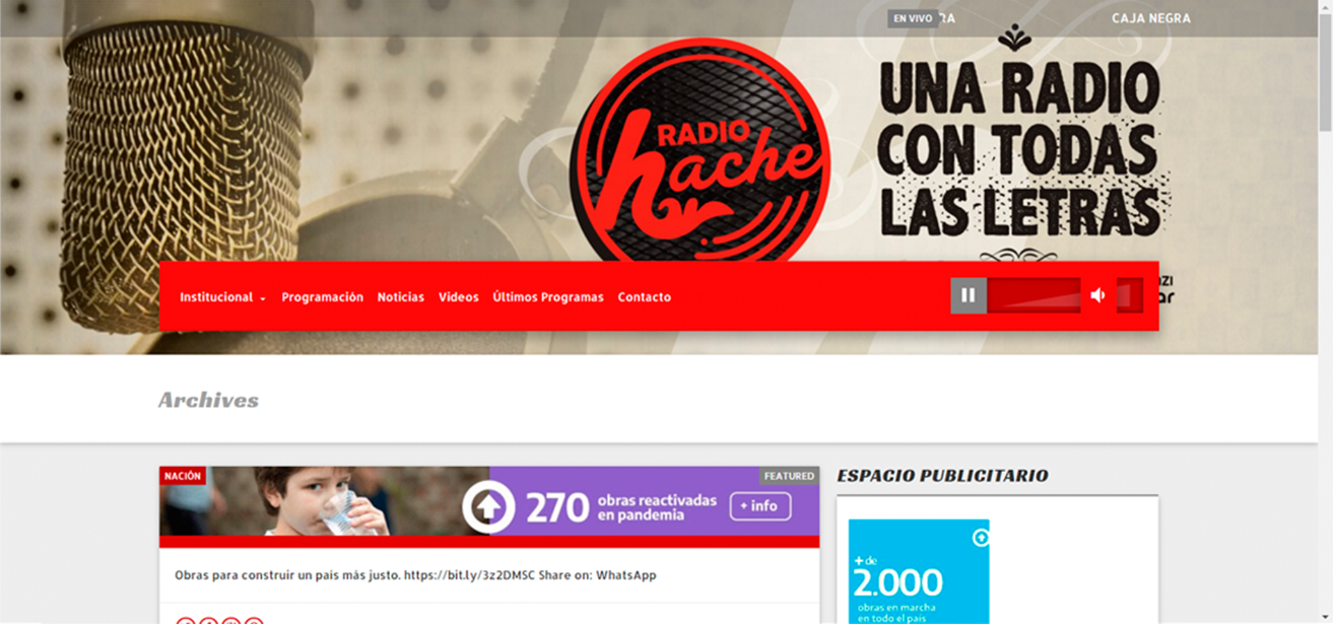 Rediseño Web
